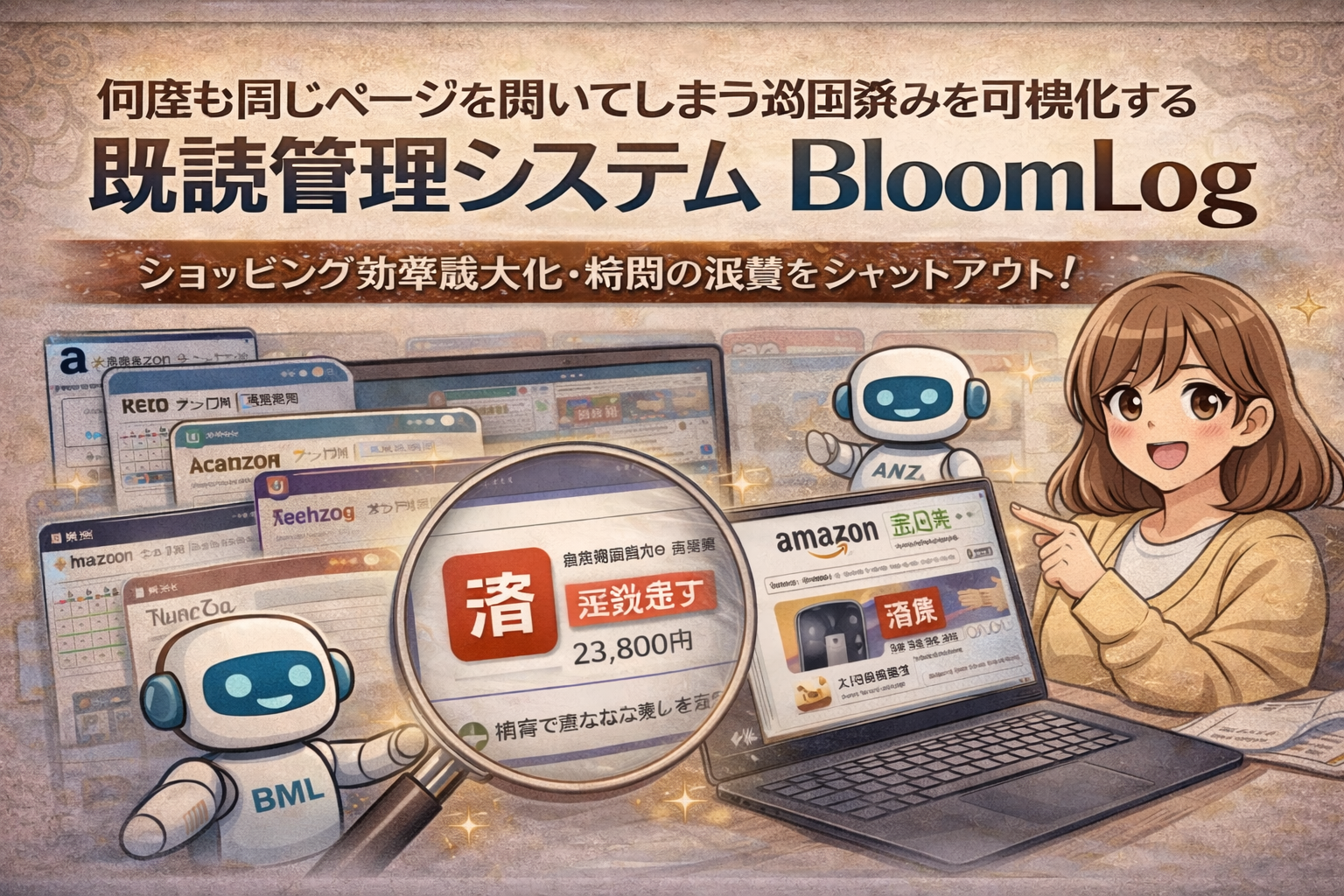 「これ、さっき見たっけ？」をゼロにする。ECサイト巡回を劇的に変える既読管理ツール『BloomLog』の開発