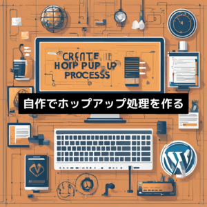 自作でホップアップ処理を作る